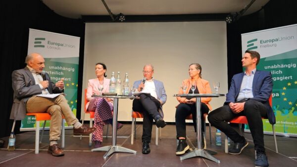 Podiumsdiskussion Grenzkontrollen Weil am Rhein DM 2025.05.08